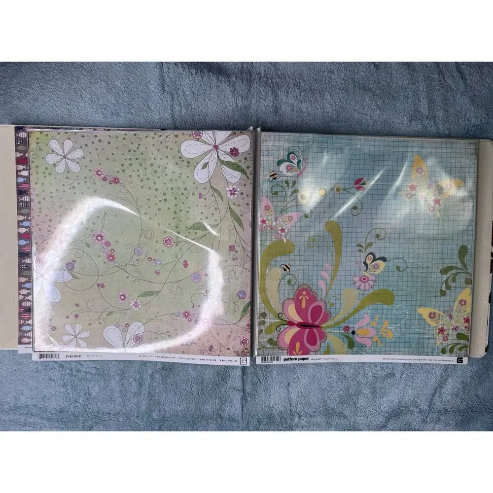 Scrapbook Album with Paper 12 x 12